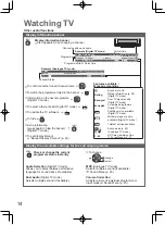 Preview for 14 page of Panasonic TH-L32D20A Operating Instructions Manual