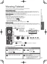 Preview for 17 page of Panasonic TH-L32D20A Operating Instructions Manual