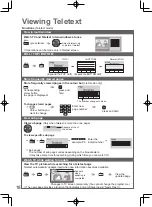 Preview for 18 page of Panasonic TH-L32D20A Operating Instructions Manual