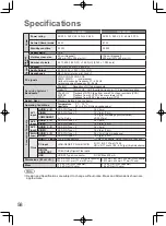 Preview for 58 page of Panasonic TH-L32D20A Operating Instructions Manual