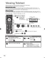 Preview for 18 page of Panasonic TH-L32D25A Viera Operating Instructions Manual