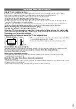 Preview for 6 page of Panasonic TH-L32S10A Operating Instructions Manual