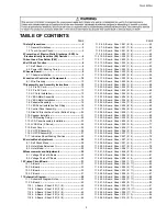 Preview for 3 page of Panasonic TH-L32X10H Service Manual