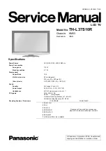 Panasonic TH-L37S10R Service Manual preview