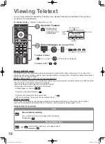 Preview for 18 page of Panasonic TH-L42S10A Operating Instructions Manual