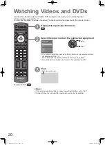 Preview for 20 page of Panasonic TH-L42S10A Operating Instructions Manual