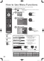 Preview for 22 page of Panasonic TH-L42S10A Operating Instructions Manual