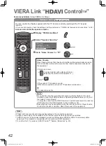 Preview for 42 page of Panasonic TH-L42S10A Operating Instructions Manual