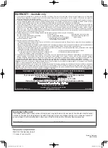 Preview for 52 page of Panasonic TH-L42S10A Operating Instructions Manual