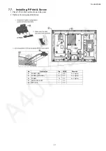 Предварительный просмотр 21 страницы Panasonic TH-L50DT60S Service Manual