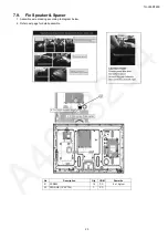 Предварительный просмотр 23 страницы Panasonic TH-L50DT60S Service Manual