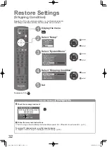 Предварительный просмотр 32 страницы Panasonic TH-P42G15A Operating Instructions Manual