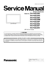 Panasonic TH-P42U30G Service Manual preview