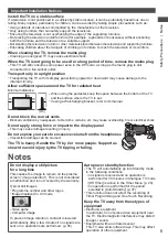 Preview for 5 page of Panasonic TH-P42UT30A Operating Instructions Manual