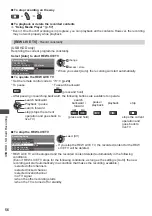 Preview for 56 page of Panasonic TH-P42UT30A Operating Instructions Manual