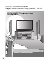 Preview for 2 page of Panasonic TH-P42X10D Operating Instructions Manual