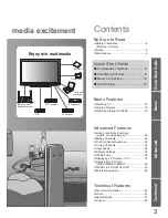 Preview for 3 page of Panasonic TH-P42X10D Operating Instructions Manual