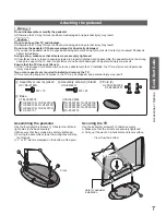 Preview for 7 page of Panasonic TH-P42X10D Operating Instructions Manual