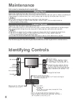 Preview for 8 page of Panasonic TH-P42X10D Operating Instructions Manual