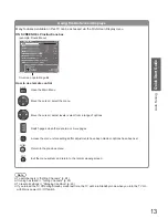 Preview for 13 page of Panasonic TH-P42X10D Operating Instructions Manual