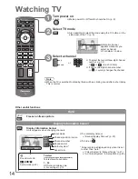 Preview for 14 page of Panasonic TH-P42X10D Operating Instructions Manual