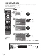 Preview for 28 page of Panasonic TH-P42X10D Operating Instructions Manual