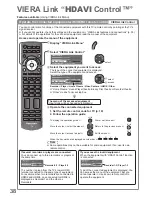 Preview for 38 page of Panasonic TH-P42X10D Operating Instructions Manual