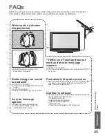 Preview for 45 page of Panasonic TH-P42X10D Operating Instructions Manual