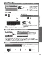 Preview for 31 page of Panasonic TH-P42X20Z Operating Instructions Manual