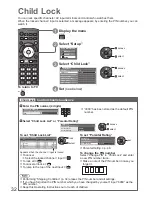 Preview for 32 page of Panasonic TH-P42X20Z Operating Instructions Manual