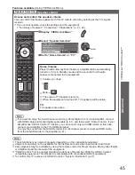 Preview for 45 page of Panasonic TH-P42X20Z Operating Instructions Manual