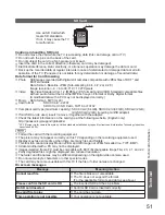 Preview for 51 page of Panasonic TH-P42X20Z Operating Instructions Manual