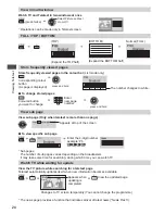 Preview for 24 page of Panasonic TH-P46GT30Z Operating Instructions Manual