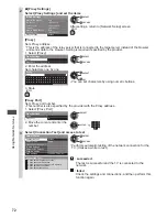 Preview for 72 page of Panasonic TH-P46GT30Z Operating Instructions Manual