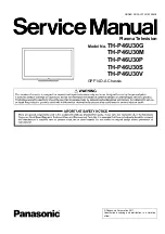 Panasonic TH-P46U30G Service Manual preview