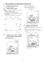 Предварительный просмотр 19 страницы Panasonic TH-P50S10D Service Manual