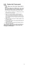 Preview for 27 page of Panasonic TH-P50U30G Service Manual