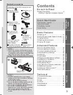 Preview for 4 page of Panasonic TH-P52V20Z Operating Instructions Manual