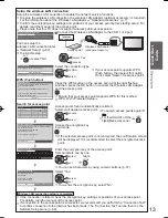 Preview for 14 page of Panasonic TH-P52V20Z Operating Instructions Manual