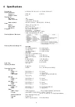 Preview for 8 page of Panasonic TH-P54S20M Service Manual