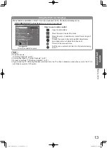 Preview for 13 page of Panasonic TH-P58V10M Operating Instructions Manual