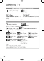 Preview for 16 page of Panasonic TH-P58V10M Operating Instructions Manual