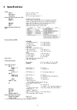 Preview for 8 page of Panasonic TH-P60UT50A Service Manual