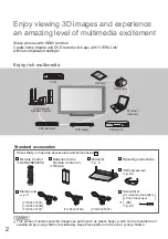 Preview for 2 page of Panasonic TH-P65VT20D Operating Instructions Manual