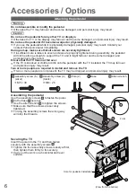 Preview for 6 page of Panasonic TH-P65VT20D Operating Instructions Manual