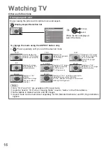 Preview for 16 page of Panasonic TH-P65VT20D Operating Instructions Manual