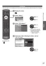 Preview for 27 page of Panasonic TH-P65VT20D Operating Instructions Manual