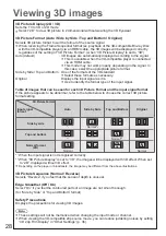 Preview for 28 page of Panasonic TH-P65VT20D Operating Instructions Manual