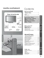 Предварительный просмотр 4 страницы Panasonic TH TH-42PZ800A Operating Instructions Manual