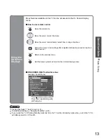 Preview for 14 page of Panasonic TH TH-42PZ800A Operating Instructions Manual